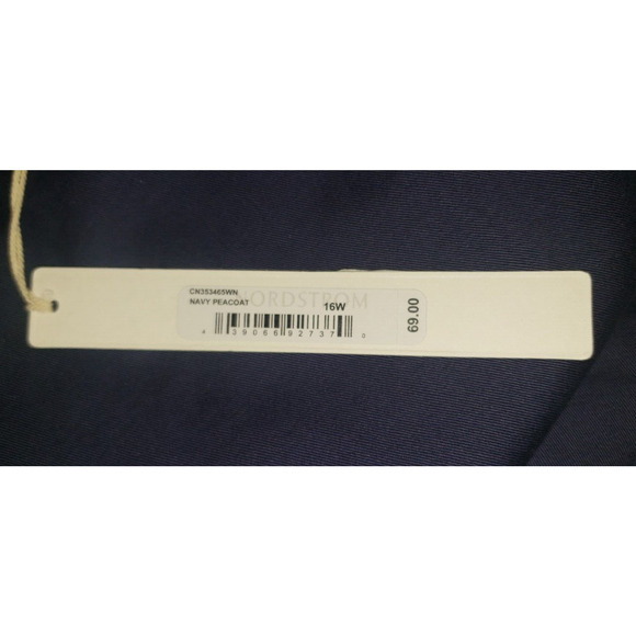 CASLON Women's Cotton Navy Blue Khaki Style Chino Pants Size 16 16w 40x30 - Picture 9 of 11